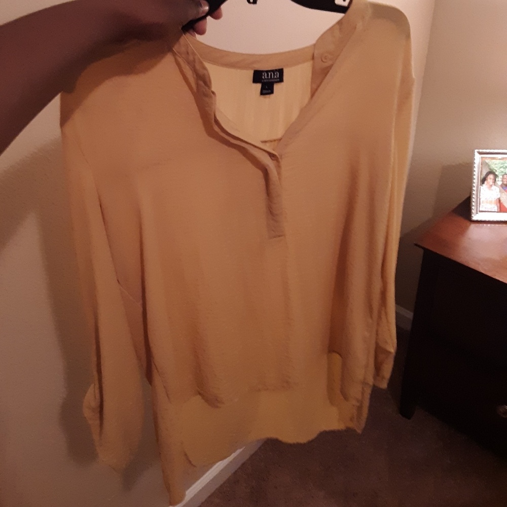 Yellow tunic